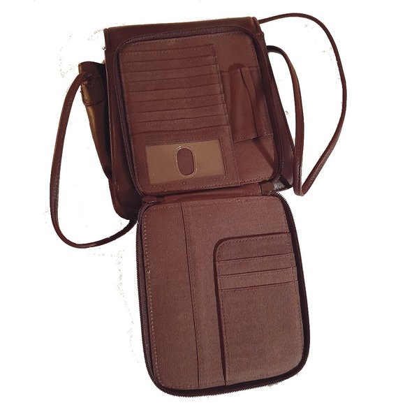 Original Fossil Crossbody Card Holder Wallet/Purse - Picture 6 of 16